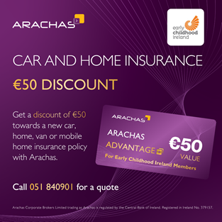 Early Childhood Ireland Members Insurance Offer