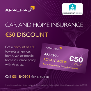 Child Minding Ireland Members Insurance Offer